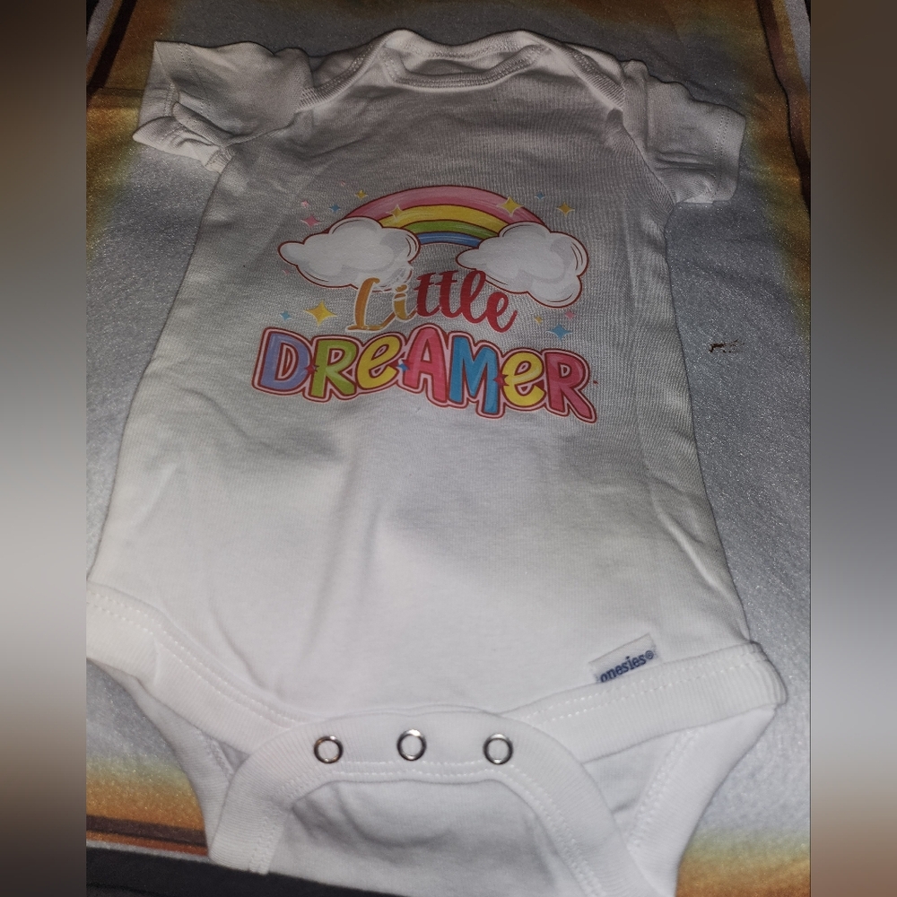 Gerber Classic White Baby Onesie